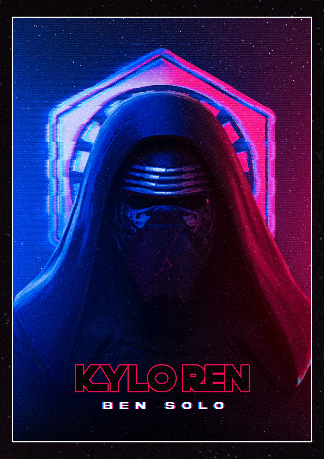 Kylo Ren poster — Photo manipulation