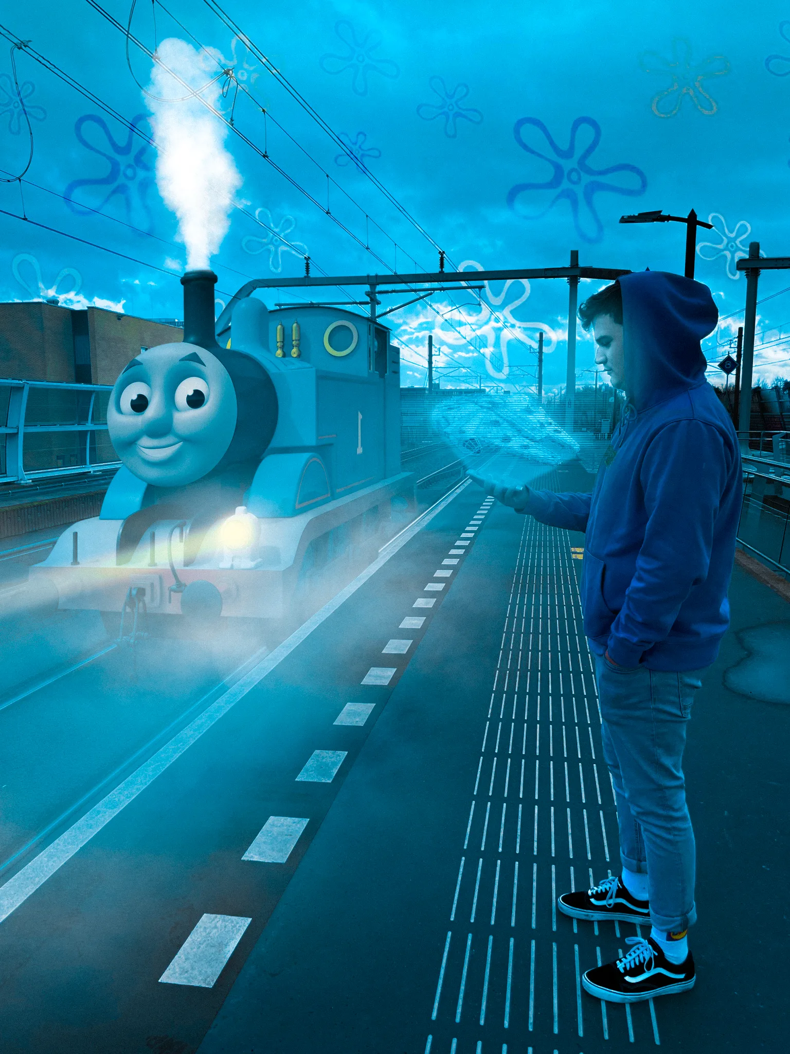 Waiting — Photo manipulation